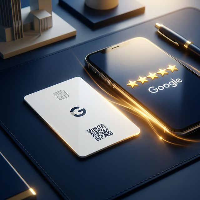 TradeX365 NFC Google Review Card